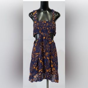 BY ANTHROPOLOGIE PIPER BANDEAU MINI DRESS